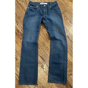 VTG 90's Gap Straight Leg Denim Jeans 4 Light Blue Wash Waist 29" 100% Cotton